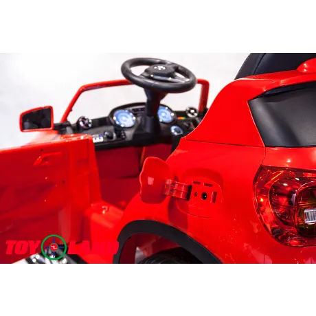 Детский электромобиль Toyland Mercedes-Benz GLA красный - Фото 7