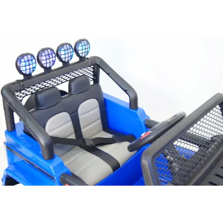 Электромобиль RiverToys JEEP T008TT (синий) - Фото 25