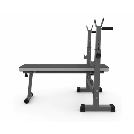 Скамья со стойками под штангу DFC D322 - Фото 3