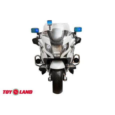 Электромотоцикл Moto Police BMW R 1200 RT-P белый - Фото 2