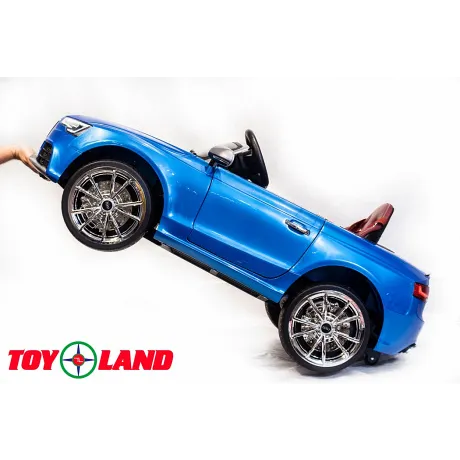Электромобиль ToyLand Audi RS 5 синий - Фото 9