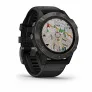 Часы Garmin FENIX 6 Sapphire серый с черным ремешком - Фото 10