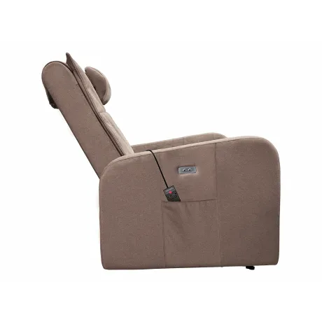 Массажное кресло реклайнер с электроприводом FUJIMO E-COMFORT CHAIR F3005 FEF Терра (Sakura 20) - Фото 8
