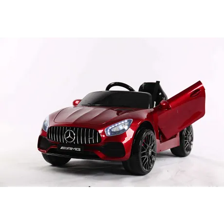 Электромобиль RiverToys MERCEDES-BENZ AMG GT O008OO (вишневый глянцевый) - Фото 2