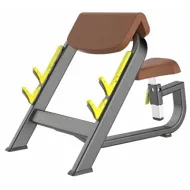 Скамья для бицепса с сиденьем. Скамья Скотта DHZ Seated Preacher Curl E-1044В