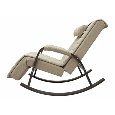 Массажное кресло качалка FUJIMO SOHO DELUXE F2000 TCFA Бежевый (TONY12) - Фото 11