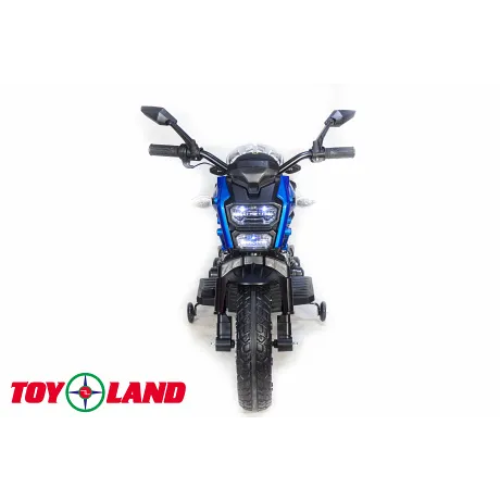 Электромотоцикл ToyLand Moto Sport DLS01 синий - Фото 3