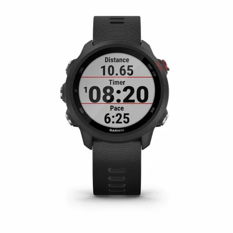 Смарт-часы с GPS Garmin FORERUNNER 245 Music черный с черным ремешком - Фото 9