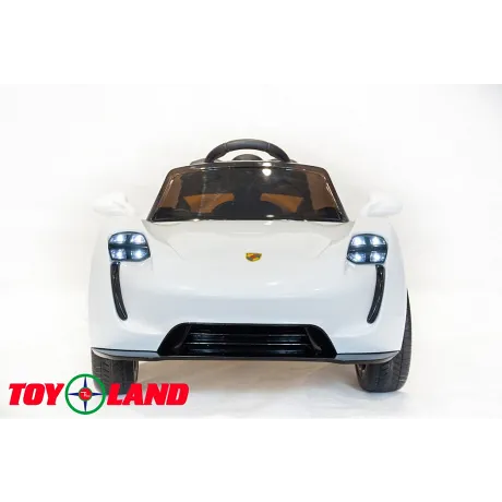 Электромобиль ToyLand Porsche Sport mini BBH 7188 белый - Фото 2