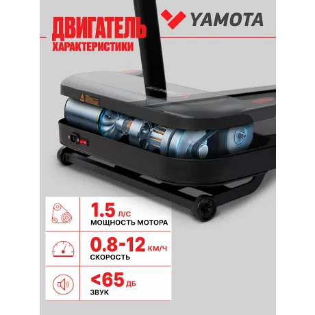 Беговая дорожка YAMOTA COMPACT A - Фото 16