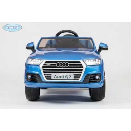 Электромобиль BARTY Audi Q7, (HL159) синий - Фото 7