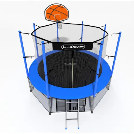 Батут i-Jump Basket 14ft blue