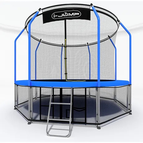 Батут i-JUMP 12ft Blue - Фото 5