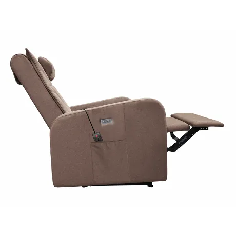 Массажное кресло реклайнер с электроприводом FUJIMO E-COMFORT CHAIR F3005 FEF Терра (Sakura 20) - Фото 9