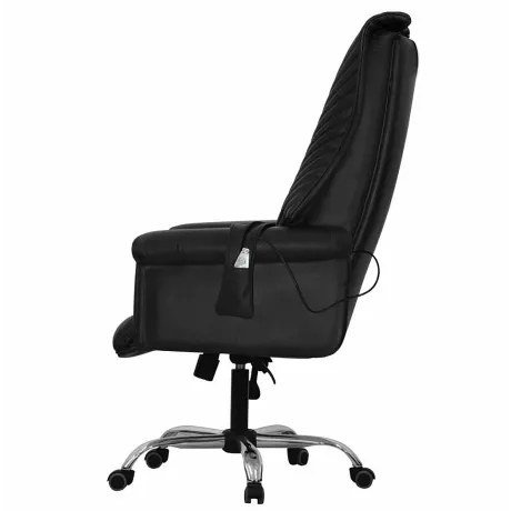 Офисное массажное кресло EGO President EG1005 АНТРАЦИТ - Фото 3