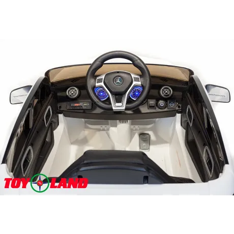 Электромобиль ToyLand Mercedes-Benz A45 белый - Фото 8