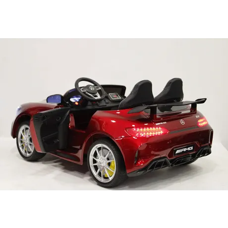 Электромобиль RiverToys MERCEDES-BENZ-AMG-GTR HL289 Cherry - Фото 9