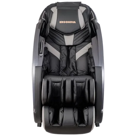 Массажное кресло Ergonova ErgoLine 4 Black Grey - Фото 2