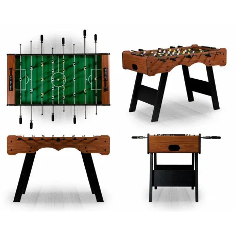 Настольный футбол (кикер) «Stuttgart» (122x61x81см, коричневый) - Фото 3
