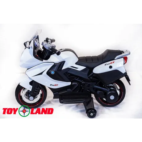 Электромотоцикл ToyLand Moto XMX 316 белый - Фото 3
