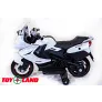 Электромотоцикл ToyLand Moto XMX 316 белый - Фото 3