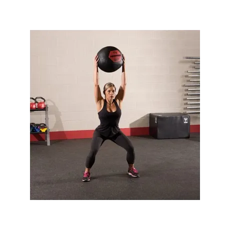 Тренировочный мяч мягкий Body Solid WALL BALL 5,4 кг (12lb) - Фото 7
