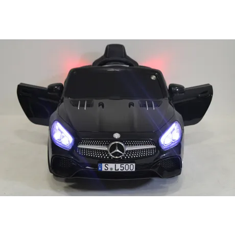 Электромобиль RiverToys MERCEDES-BENZ SL500 (черный) - Фото 11