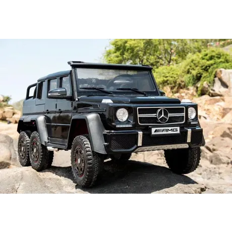 Детский электромобиль Barty Mercedes-Benz G63-AMG 4WD шестиколесный - Фото 3