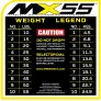 Гантели наборные MX Select MX-55, вес 4.5-24.9 кг, 2 шт без стойки - Фото 10