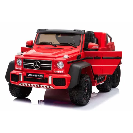 Электромобиль RiverToys Mercedes-Benz G63-AMG 4WD A006AA Cherry - Фото 16