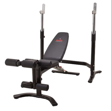 Многофункциональная силовая скамья Smith Strength WB270 со стойками под штангу - Фото 2