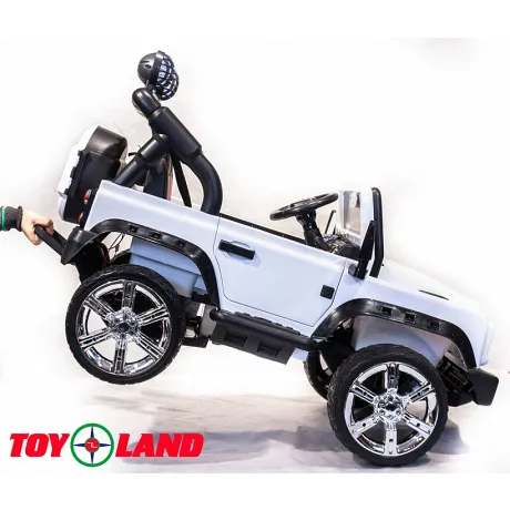 Электромобиль ToyLand MB DK-F008 белый - Фото 9