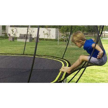 Батут круглый Sporingfree R79 SHW с лестницей, корзиной для мяча и колесиками - Фото 6