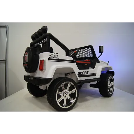 Электромобиль RiverToys JEEP T008TT (белый) - Фото 15