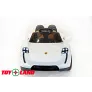 Электромобиль ToyLand Porsche Sport mini BBH 7188 белый - Фото 3
