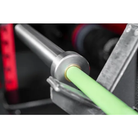 Гриф Yousteel CrossTraining Bar XF-20, GREEN - CHROME - Фото 4
