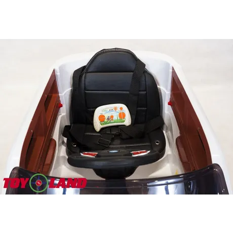 Электромобиль ToyLand BMW X5 белый - Фото 4
