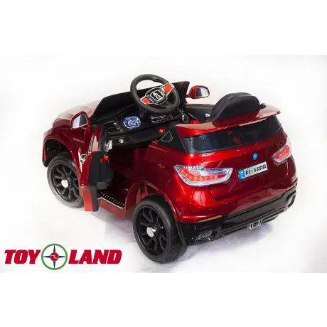 Электромобиль ToyLand BMW X6 красный - Фото 6