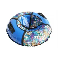 Санки-ватрушка Профи лайт Дизайн Люкс 100 см. (сумка) с молнией