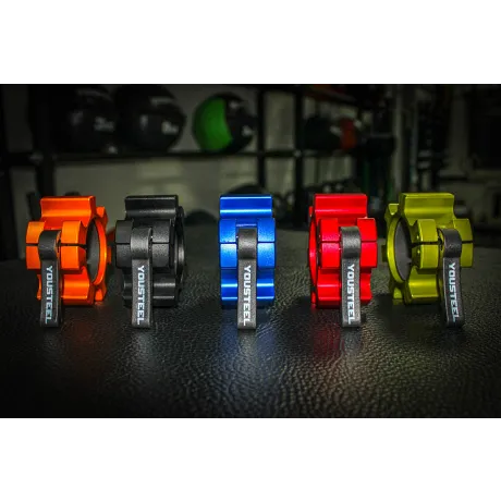 Замки Yousteel алюминиевые (пара) синий - Фото 2