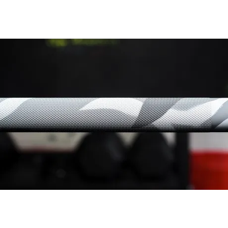 Гриф Yousteel CrossTraining bar XF-20 GREY CAMOUFLAGE - BLACK - Фото 6