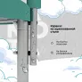 Батут Yamota SMART 244см (8ft) с тентом от солнца - Фото 10