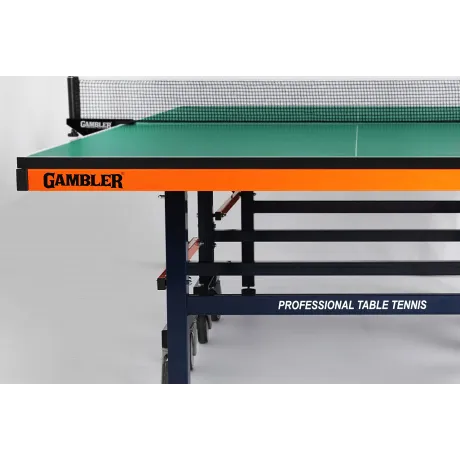Теннисный стол Gambler FIRE зеленый - Фото 5
