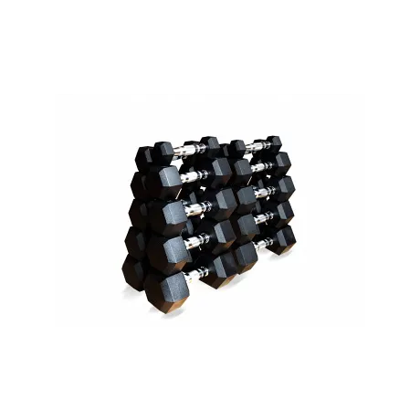 Набор гексагональных гантелей Original Fittools 10 пар от 1 до 10 кг