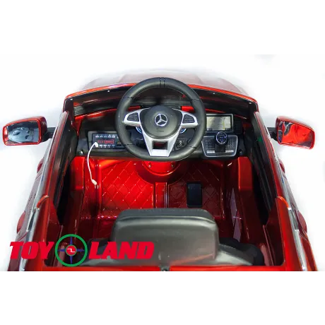 Детский электромобиль ToyLand Mercedes-Benz AMG GLE63S Coupe красный краска - Фото 8