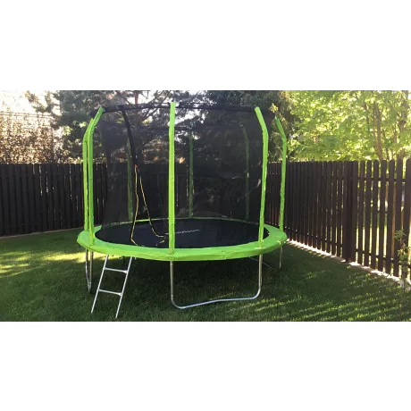 Батут Bondy Sport 10FT зеленый - Фото 2