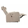 Массажное кресло реклайнер с электроприводом FUJIMO E-COMFORT CHAIR F3005 FEF Ваниль (Sakura 4) - Фото 8