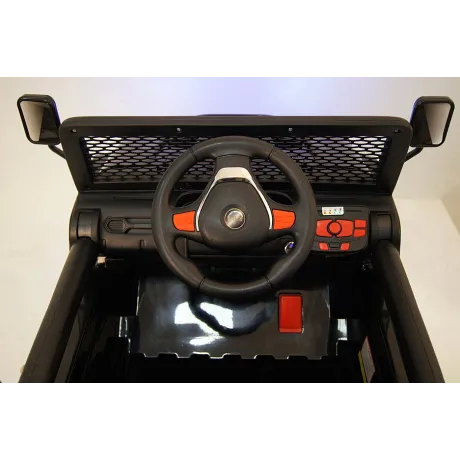 Электромобиль RiverToys JEEP T008TT (черный) - Фото 33