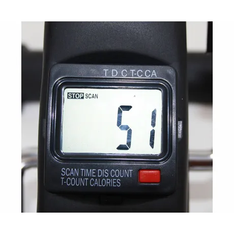 Велотренажер мини DFC B806 черный - Фото 3