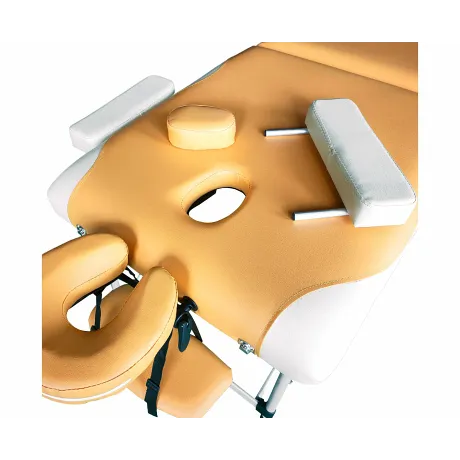 Массажный стол DFC NIRVANA Elegant PREMIUM, цвет оранжево-бежевый - Фото 2